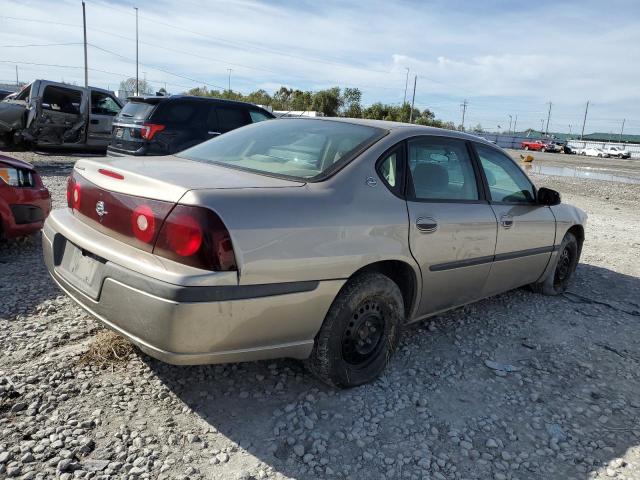 2G1WF55E329207042 - 2002 CHEVROLET IMPALA TAN photo 3