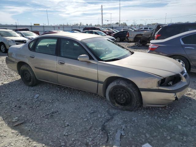 2G1WF55E329207042 - 2002 CHEVROLET IMPALA TAN photo 4