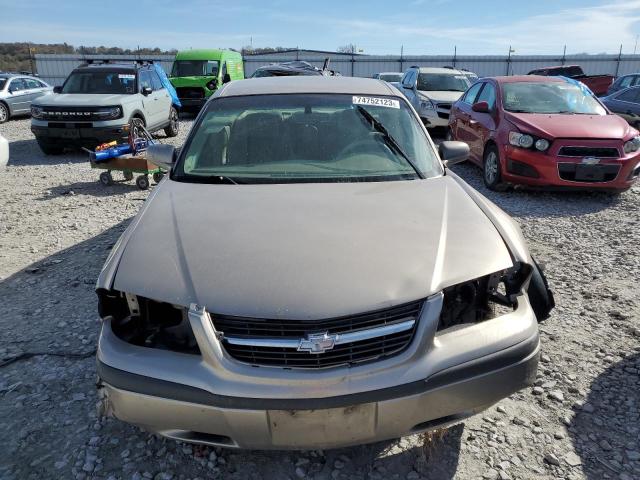 2G1WF55E329207042 - 2002 CHEVROLET IMPALA TAN photo 5