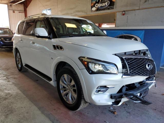 JN8AZ2NE2H9151332 - 2017 INFINITI QX80 BASE WHITE photo 4