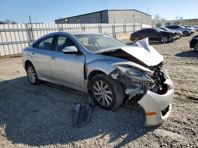 1YVHZ8DH5D5M15258 - 2013 MAZDA 6 TOURING SILVER photo 4