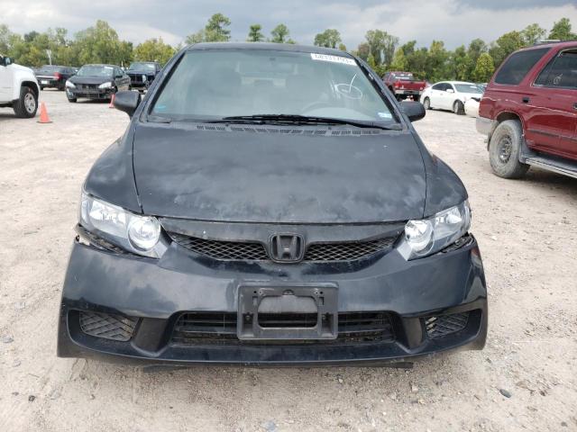 2HGFA1F50AH501372 - 2010 HONDA CIVIC LX BLACK photo 5