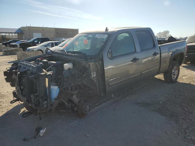 1GC1KXCG8DF139912 - 2013 CHEVROLET SILVERADO K2500 HEAVY DUTY LT GRAY photo 1