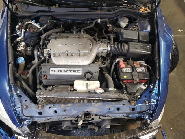 1HGCM66546A031280 - 2006 HONDA ACCORD EX BLUE photo 11