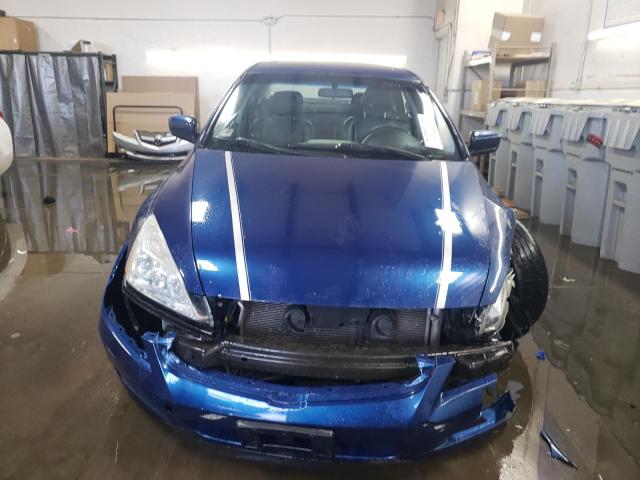 1HGCM66546A031280 - 2006 HONDA ACCORD EX BLUE photo 5