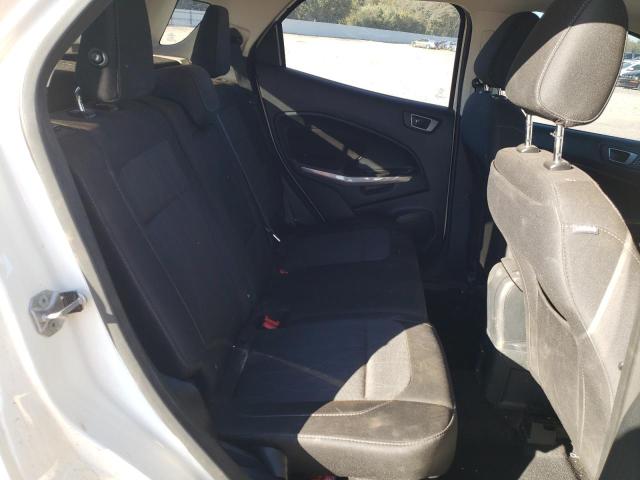 MAJ3S2GE1MC451954 - 2021 FORD ECOSPORT SE WHITE photo 10