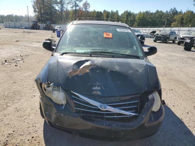 2A4GP54L26R714815 - 2006 CHRYSLER TOWN & COU TOURING BLACK photo 5