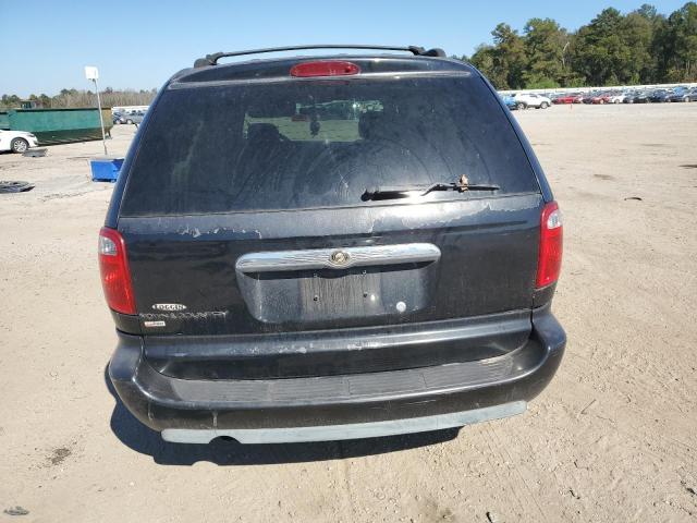 2A4GP54L26R714815 - 2006 CHRYSLER TOWN & COU TOURING BLACK photo 6