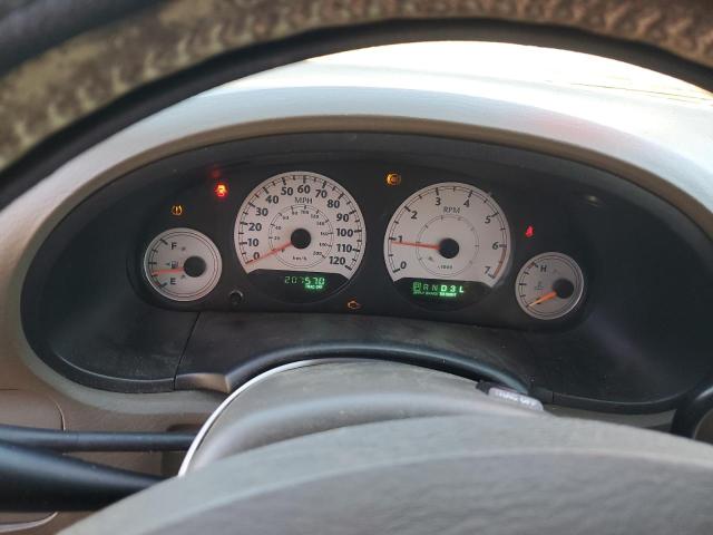 2A4GP54L26R714815 - 2006 CHRYSLER TOWN & COU TOURING BLACK photo 9