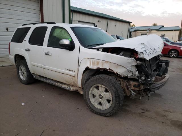 1GNFK13007R373476 - 2007 CHEVROLET TAHOE K1500 WHITE photo 4