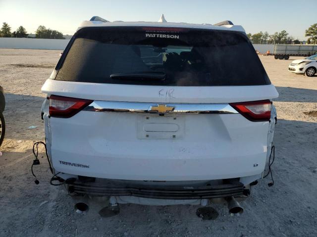 1GNERGKW0MJ249153 - 2021 CHEVROLET TRAVERSE LT WHITE photo 6