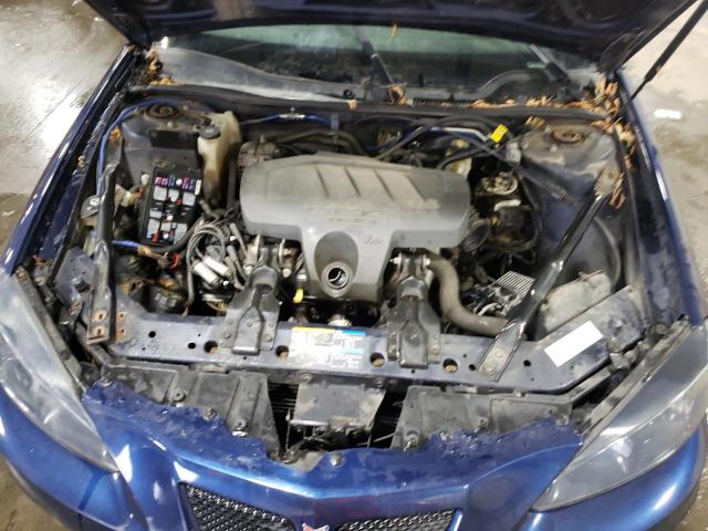 2G2WP582X71182432 - 2007 PONTIAC GRAND PRIX 蓝色 照片 11