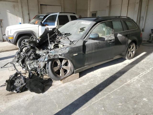 WBANN73547CN04502 - 2007 BMW 530 XIT GREEN photo 1