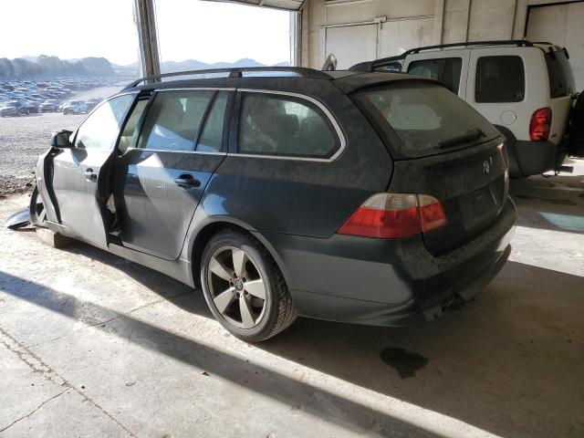 WBANN73547CN04502 - 2007 BMW 530 XIT GREEN photo 2