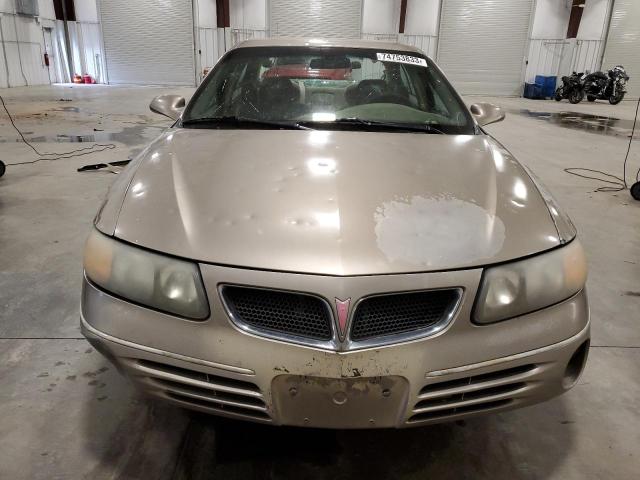 1G2HX54KX14257477 - 2001 PONTIAC BONNEVILLE SE TAN photo 5