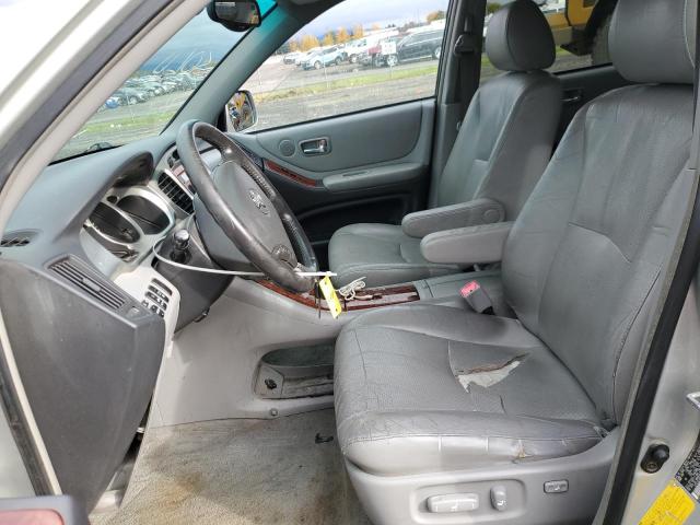 JTEEP21A540013705 - 2004 TOYOTA HIGHLANDER SILVER photo 7