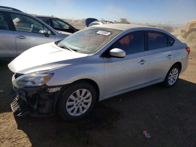 3N1AB7AP9JY313139 - 2018 NISSAN SENTRA S SILVER photo 1