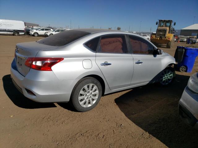 3N1AB7AP9JY313139 - 2018 NISSAN SENTRA S SILVER photo 3