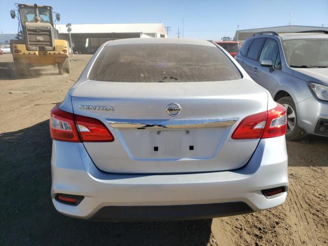 3N1AB7AP9JY313139 - 2018 NISSAN SENTRA S SILVER photo 6