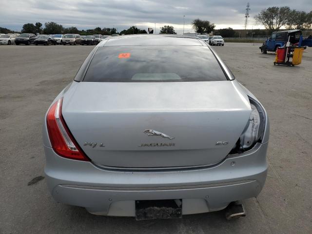 SAJWA1CBXBLV12748 - 2011 JAGUAR XJ SILVER photo 6