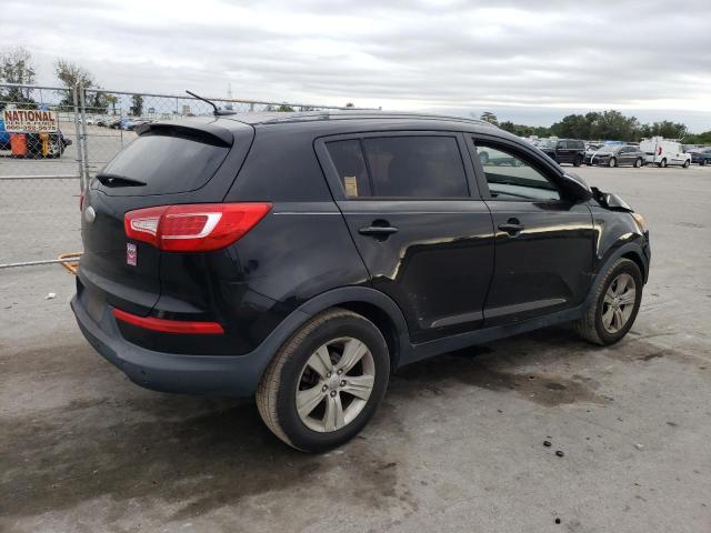 KNDPB3A29D7464105 - 2013 KIA SPORTAGE BASE BLACK photo 3