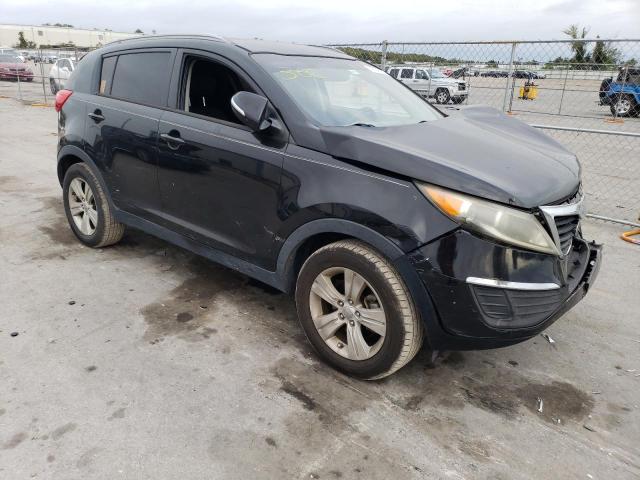 KNDPB3A29D7464105 - 2013 KIA SPORTAGE BASE BLACK photo 4