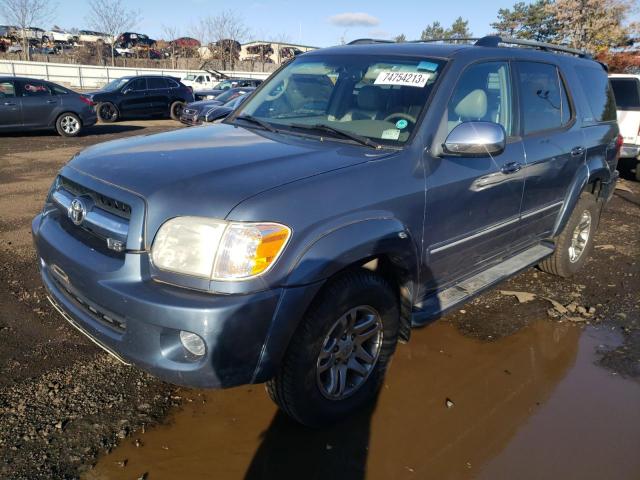 5TDBT48A07S288243 - 2007 TOYOTA SEQUOIA LIMITED TEAL photo 1