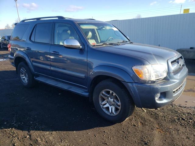 5TDBT48A07S288243 - 2007 TOYOTA SEQUOIA LIMITED TEAL photo 4