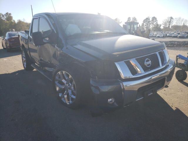 1N6BA0EC0EN501857 - 2014 NISSAN TITAN S BLUE photo 4