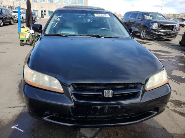 1HGCG16532A058555 - 2002 HONDA ACCORD EX BLACK photo 5