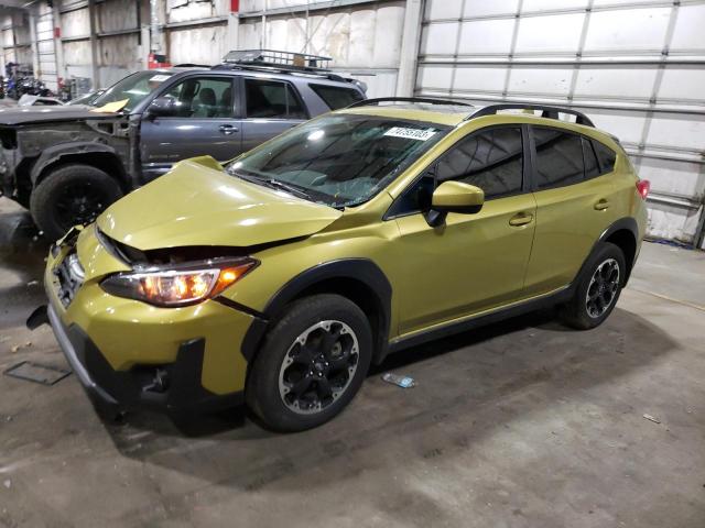 JF2GTAEC5MH317313 - 2021 SUBARU CROSSTREK PREMIUM GREEN photo 1