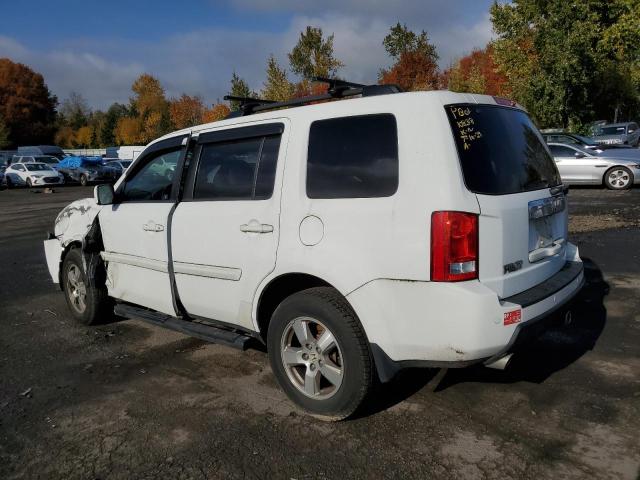 5FNYF4H72BB023925 - 2011 HONDA PILOT EXLN WHITE photo 2