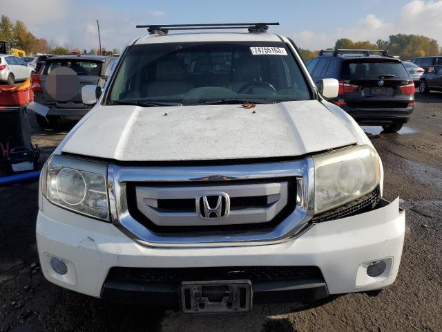 5FNYF4H72BB023925 - 2011 HONDA PILOT EXLN WHITE photo 5