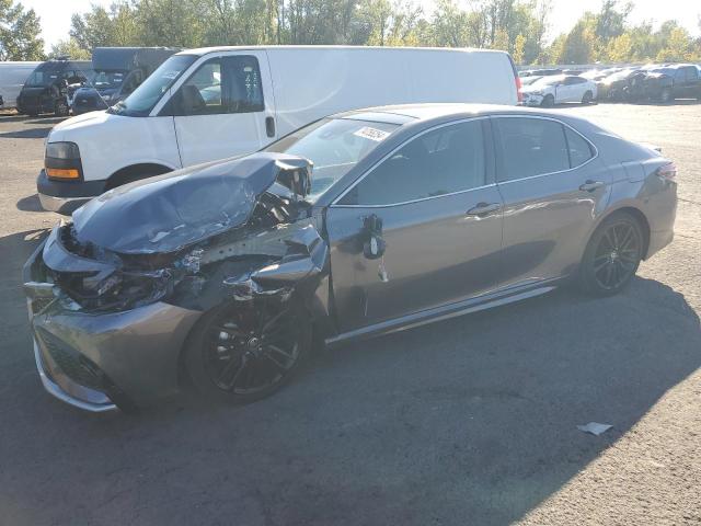 4T1K61BK9NU052640 - 2022 TOYOTA CAMRY XSE GRAY photo 1