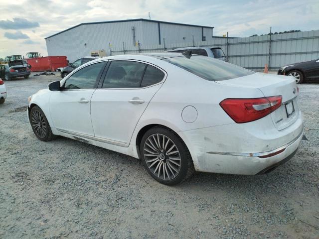 KNALN4D77E5121614 - 2014 KIA CADENZA PREMIUM WHITE photo 2