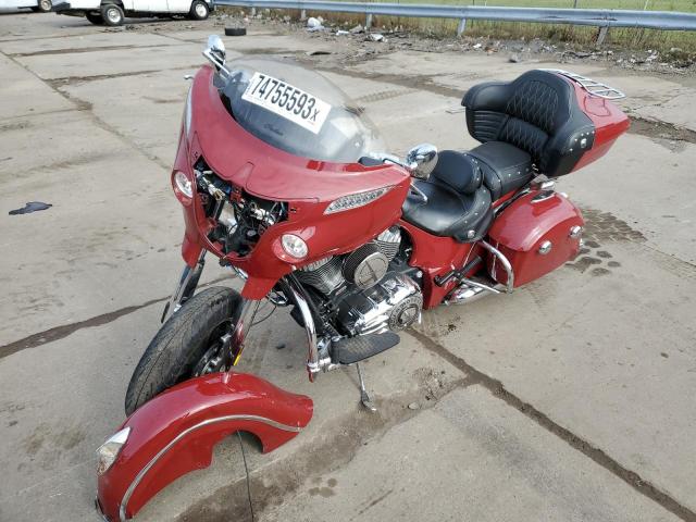 56KTCAAA2E3311706 - 2014 INDIAN MOTORCYCLE CO. CHIEFTAIN RED photo 2