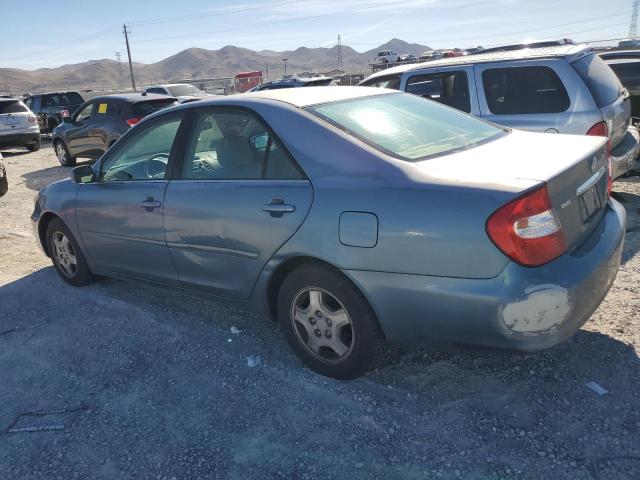 4T1BF32K03U566577 - 2003 TOYOTA CAMRY LE BLUE photo 2