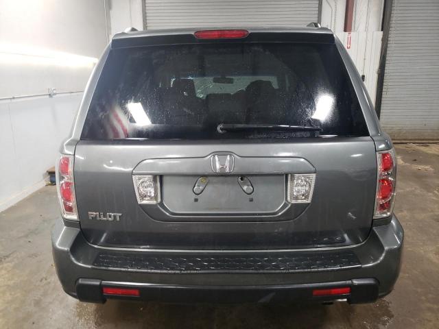 5FNYF28697B023987 - 2007 HONDA PILOT EXL GRAY photo 6