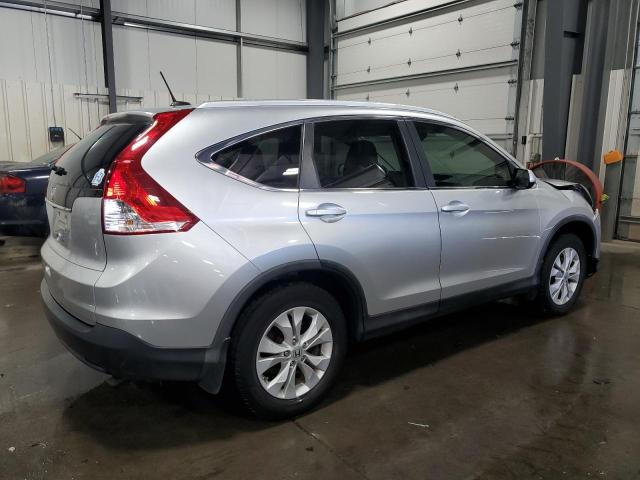 2HKRM3H78CH507489 - 2012 HONDA CR-V EXL SILVER photo 3