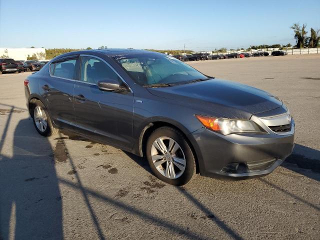 19VDE3F35DE301696 - 2013 ACURA ILX HYBRID GRAY photo 4