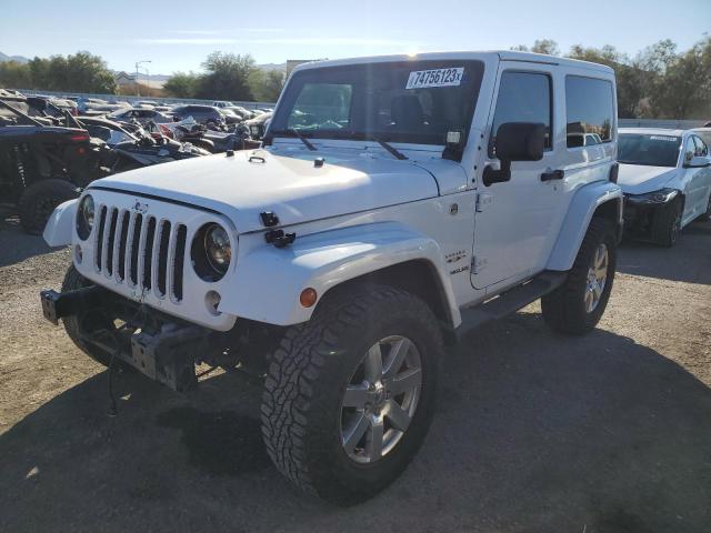 1C4AJWBG1GL160122 - 2016 JEEP WRANGLER SAHARA WHITE photo 1