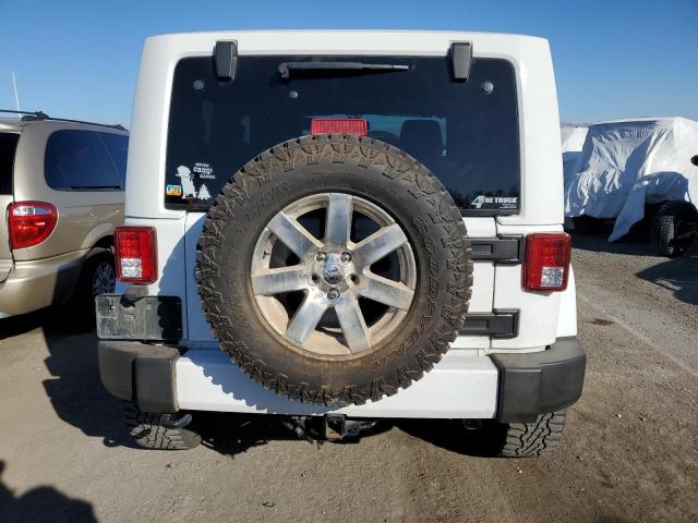 1C4AJWBG1GL160122 - 2016 JEEP WRANGLER SAHARA WHITE photo 6