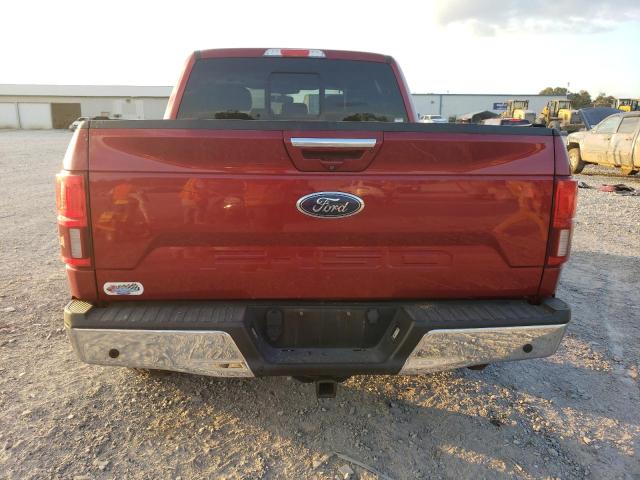 1FTEW1E58JFA29503 - 2018 FORD F150 SUPERCREW RED photo 6