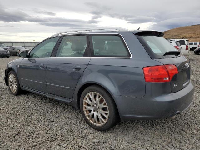 WAUKF78E98A169159 - 2008 AUDI A4 2.0T AVANT QUATTRO GRAY photo 2