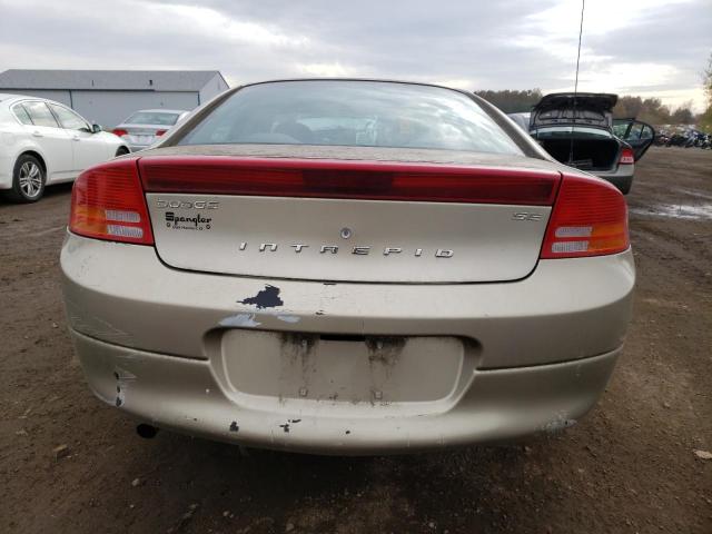 2B3HD46R82H264510 - 2002 DODGE INTREPID SE GOLD photo 6