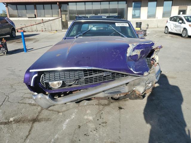 7Y82Z163635 - 1967 FORD THUNDERBIR PURPLE photo 5