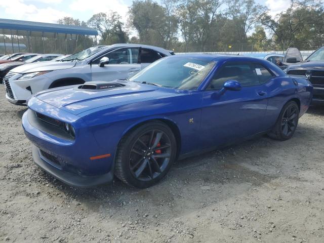 2C3CDZFJXKH667716 - 2019 DODGE CHALLENGER R/T SCAT PACK BLUE photo 1