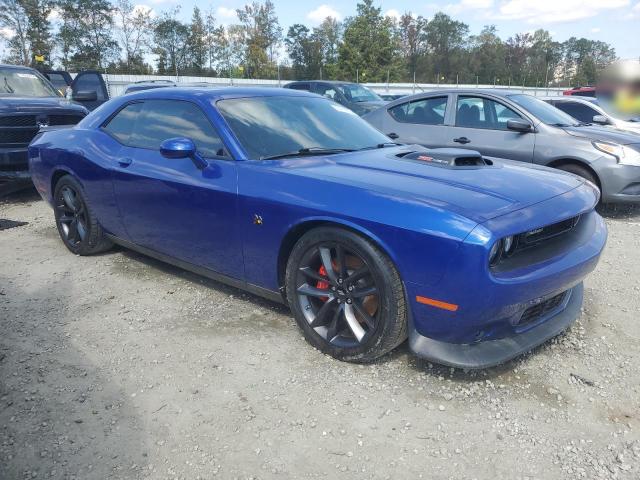 2C3CDZFJXKH667716 - 2019 DODGE CHALLENGER R/T SCAT PACK BLUE photo 4