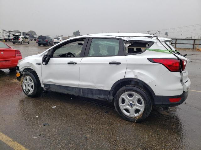 1FMCU0F73KUB31498 - 2019 FORD ESCAPE S WHITE photo 2