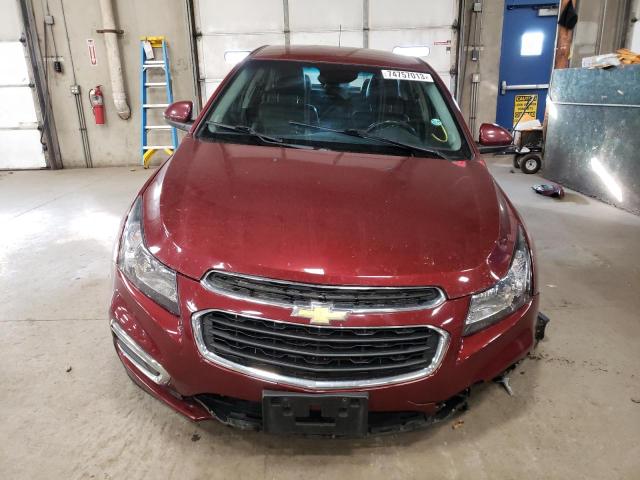 1G1PF5SB7G7123698 - 2016 CHEVROLET CRUZE LIMI LT RED photo 5